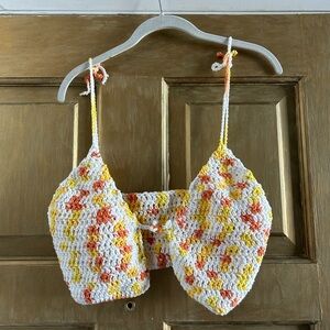 Crochet festival top